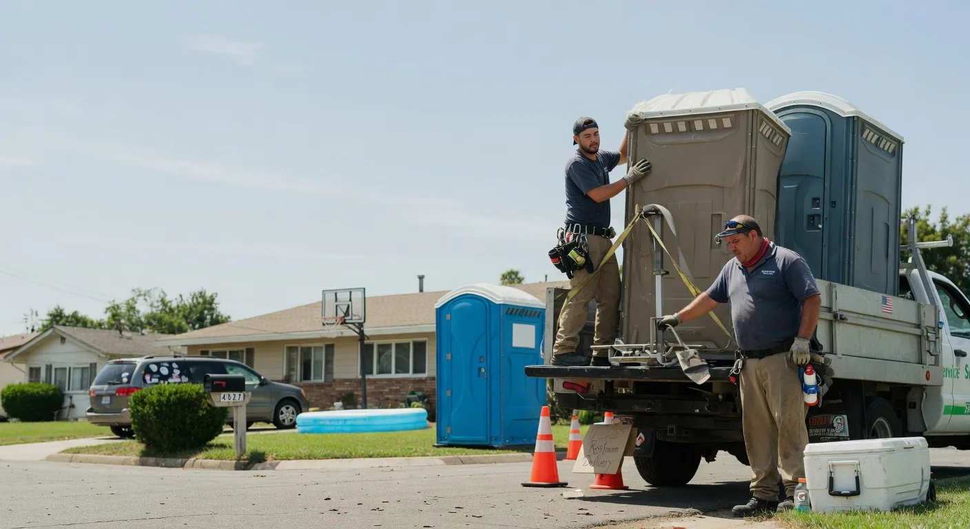 Porta Potty Rental in Pledger, TX near me